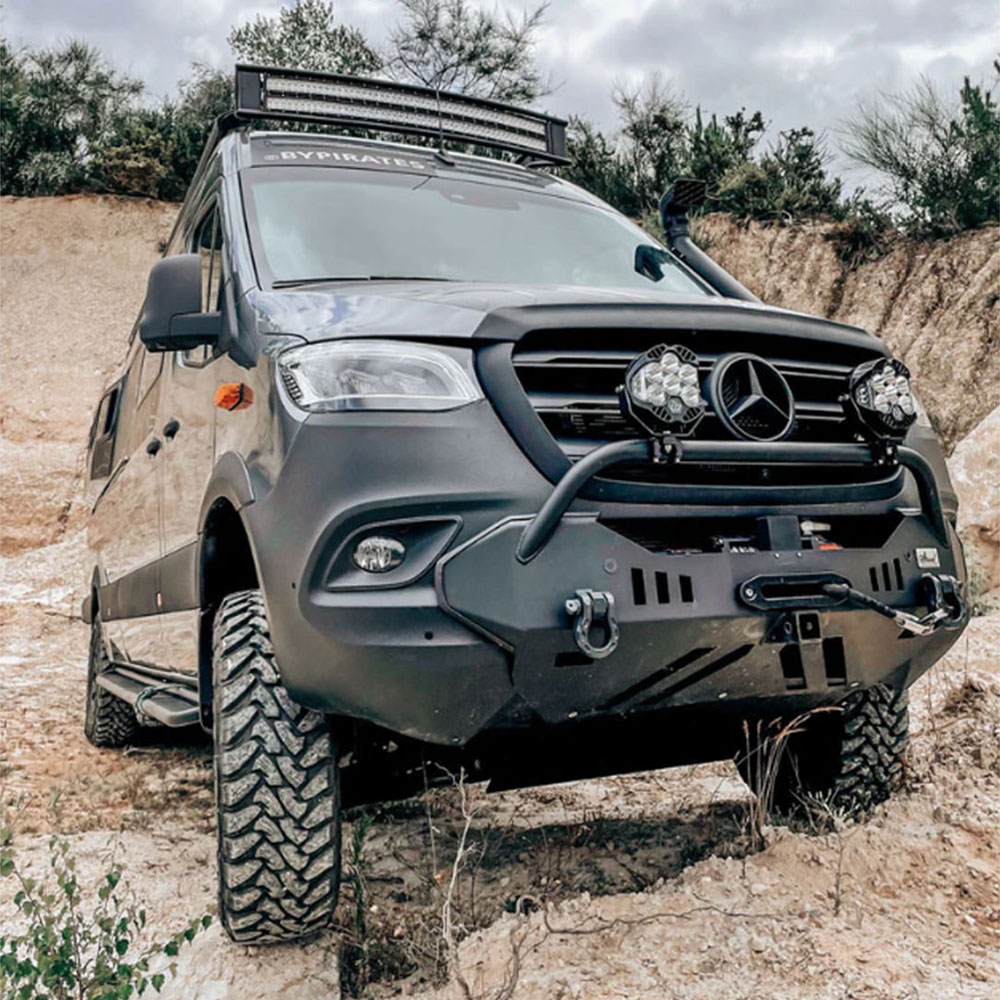 Catuned Front Bumper for 2019+ Sprinter by Agile Offroad 2019+ Sprinter Front Bumper By CAtuned Off-Road