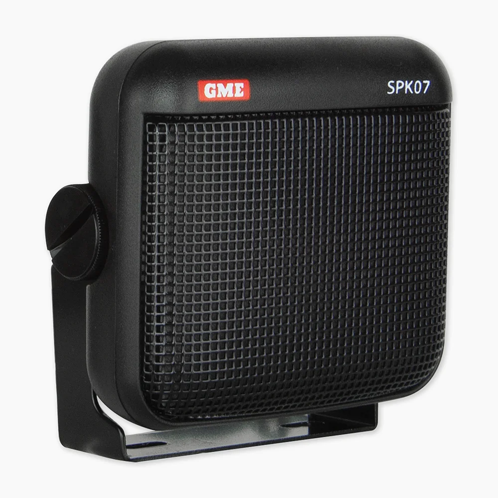 SPK07_01 8 OHM Dust / Water Resistant Extension Speaker with Lead and Plug by GME
