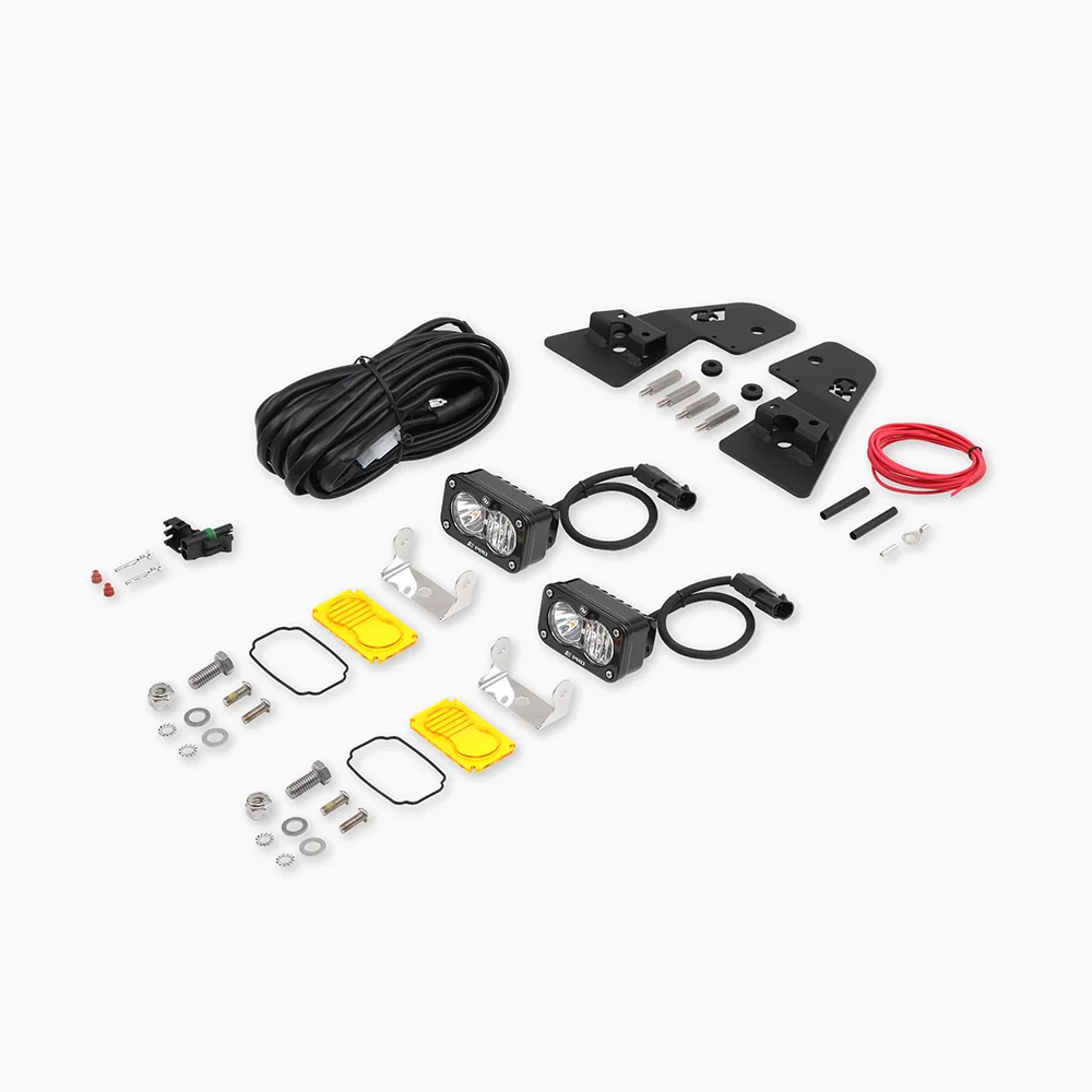 G19-1007X_06 Baja Designs S2 Mirror Light Mount Kit for INEOS Grenadier by Agile Offroad