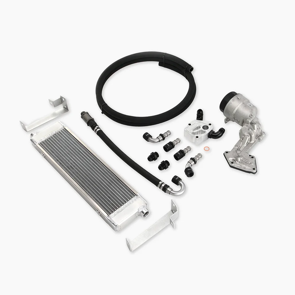 S20-1000_02 Oil Cooler Kit for 2010–22 Mercedes Sprinter by Agile Offroad
